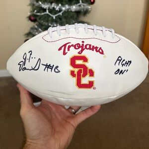 JT Daniels Signed USC Trojans Football PSA/DNA